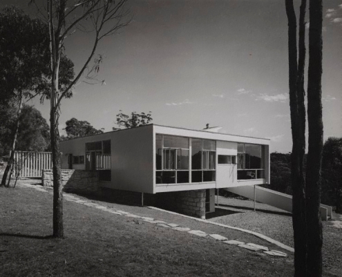 Marcell Seidler, Untitled (Rose Seidler's house at Wahroonga), 1951, Art Gallery of NSW.    